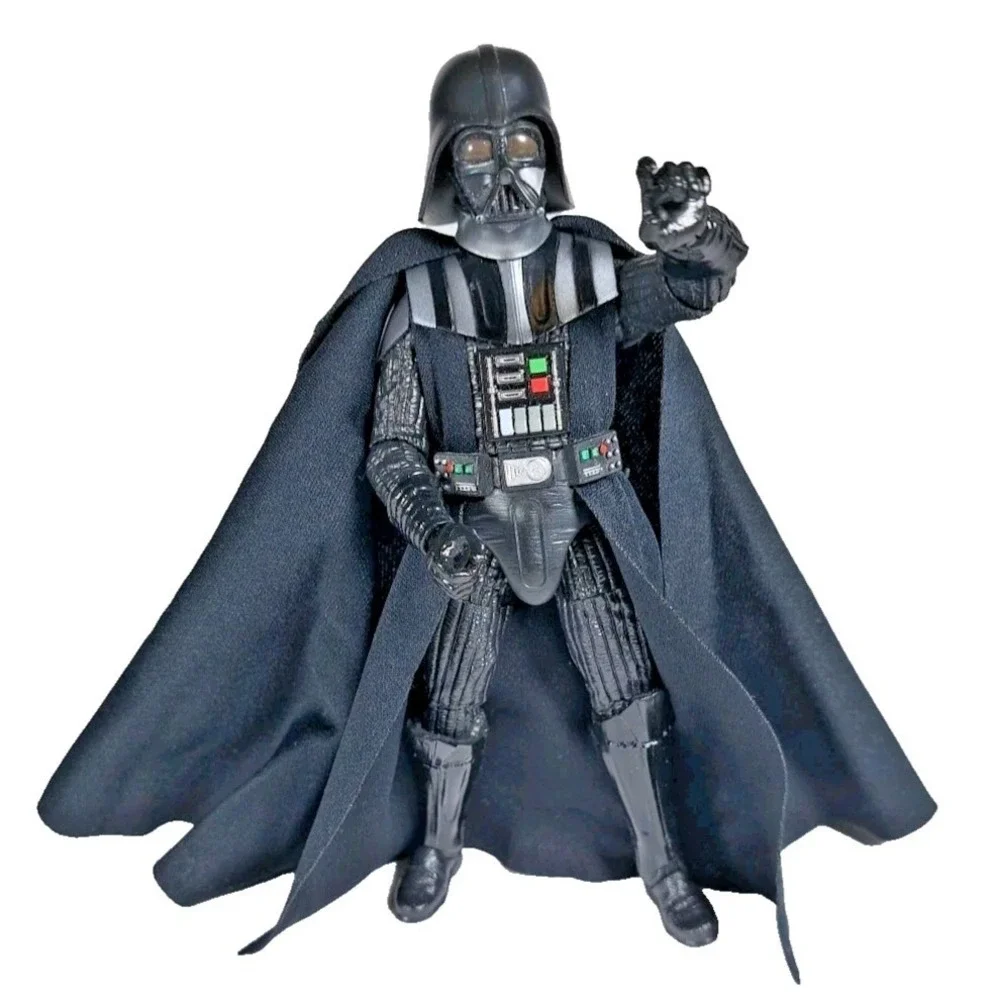 Star Wars Darth Vader Action Figure with Fabric Cape Black Series 6‎ Inch Loose